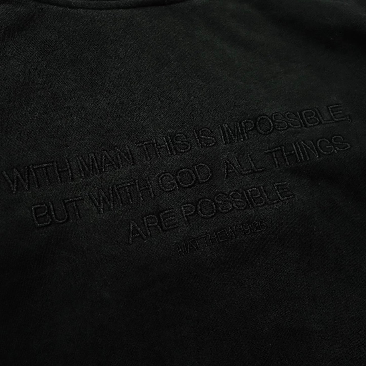 Matthew 19:26 Hoodie