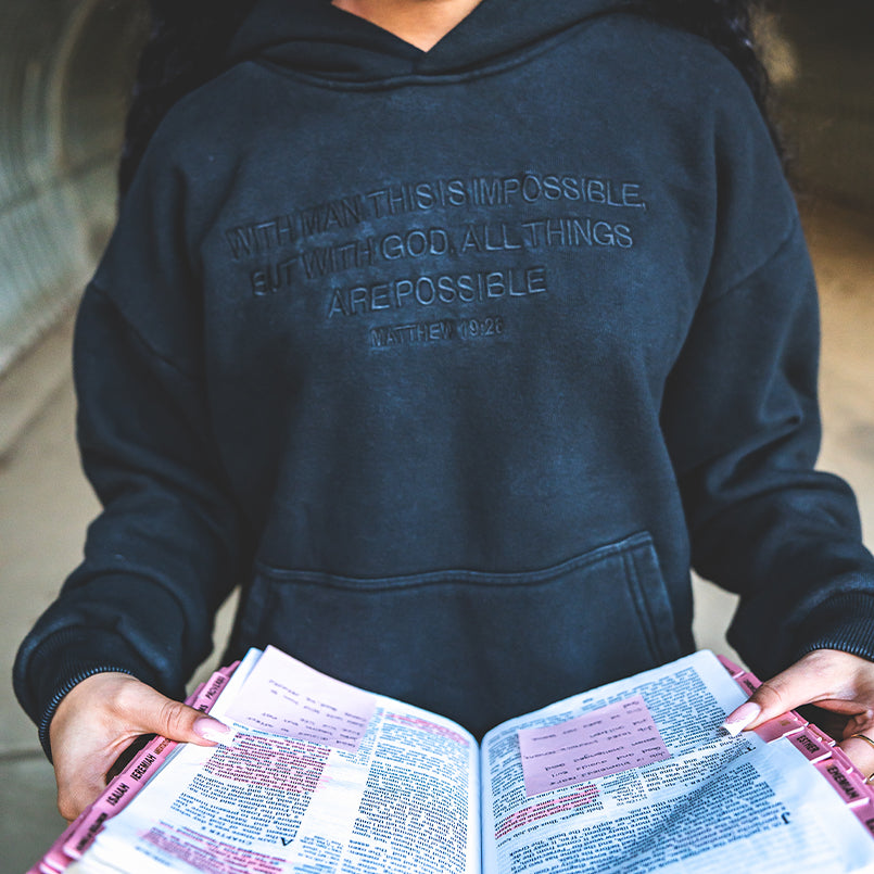 Matthew 19:26 Hoodie